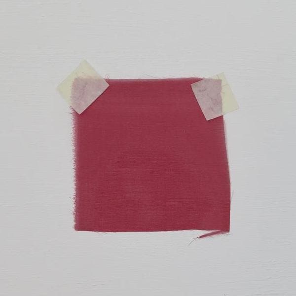 Georgette Deep Red