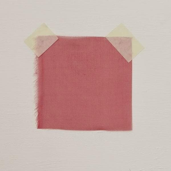 Deep Red Silk Organza — lightweight, sheer and smooth with a low-sheen finish, 100% silk, 137cm wide