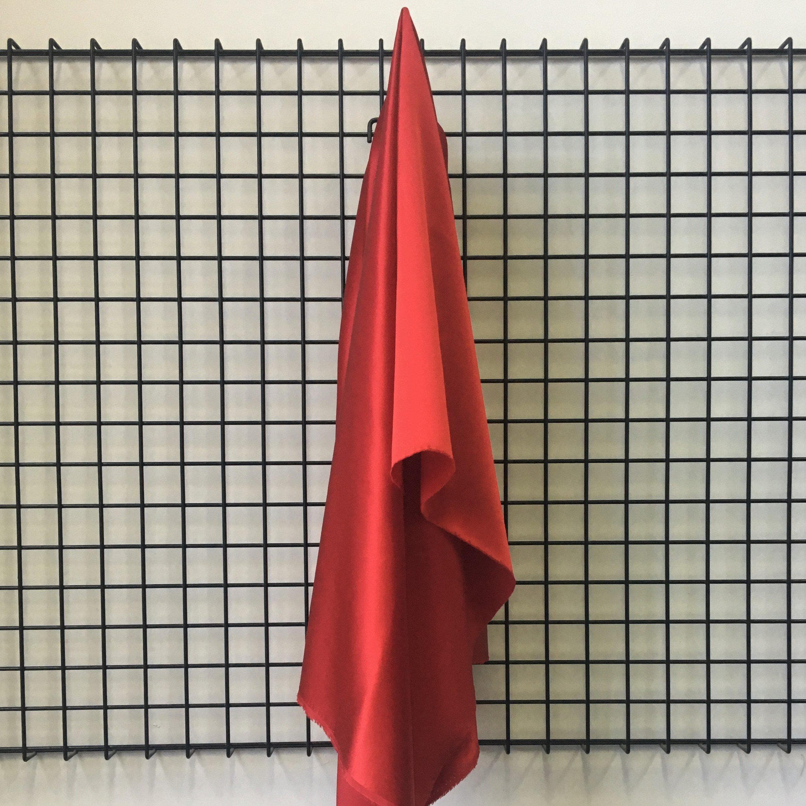 Sandwash Satin - Deep Red