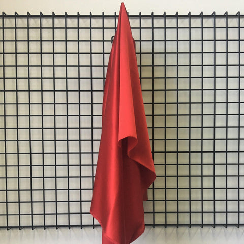 Sandwash Satin Deep Red