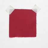 Deep Red Sandwash Satin — lightweight and soft with a smooth luster satin finish, 100% mulberry silk, 140cm wide