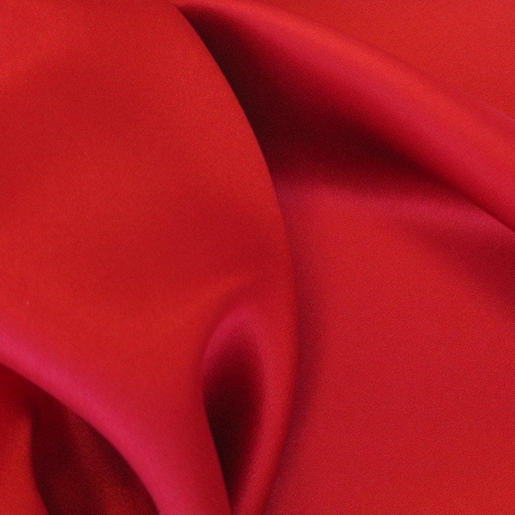 Sandwash Satin - Deep Red