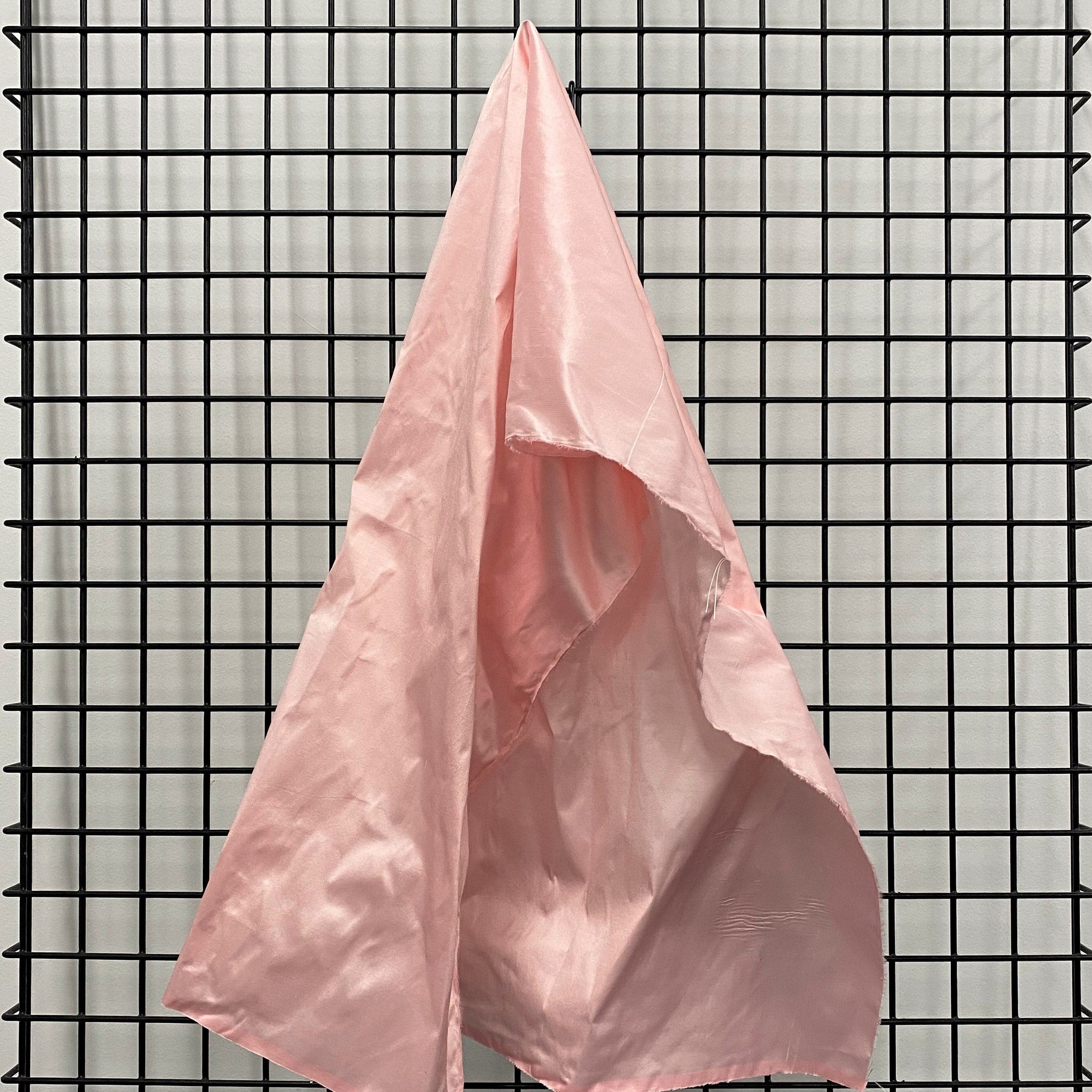 Fairy Floss Silk Dupion — mid-weight and crisp with a lightly slubbed texture, 100% silk, 137cm wide