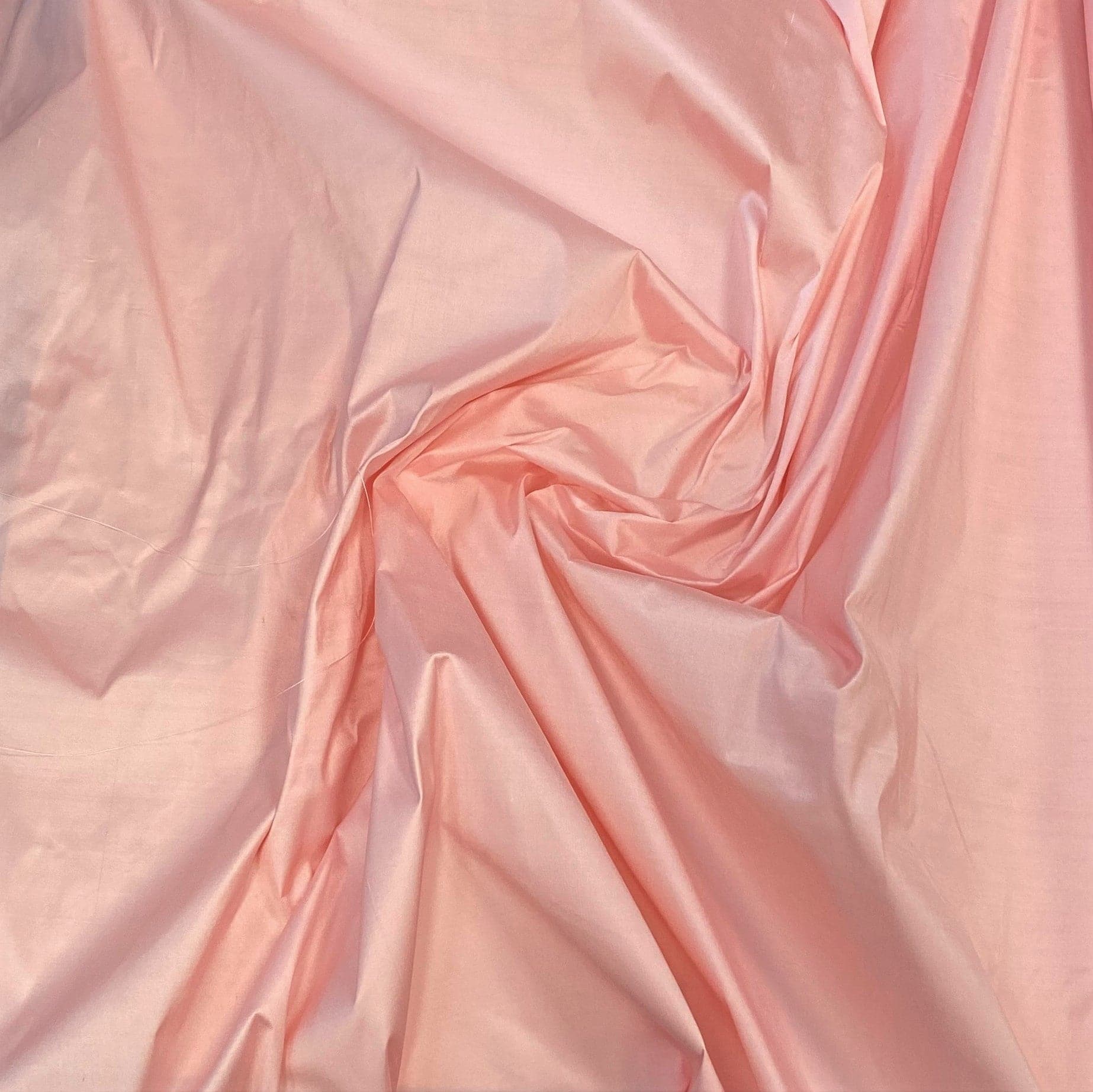 Fairy Floss Silk Dupion — mid-weight and crisp with a lightly slubbed texture, 100% silk, 137cm wide