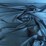 Denim Silk Dupion — mid-weight and crisp with a lightly slubbed texture, 100% silk, 137cm wide