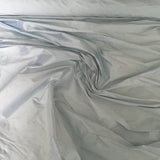 Sky Blue Silk Dupion — mid-weight and crisp with a lightly slubbed texture, 100% silk, 137cm wide