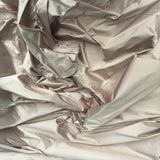 Tea Rose Silk Dupion — mid-weight and crisp with a lightly slubbed texture, 100% silk, 137cm wide