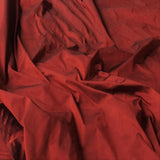 Wine Silk Dupion — mid-weight and crisp with a lightly slubbed texture, 100% silk, 137cm wide