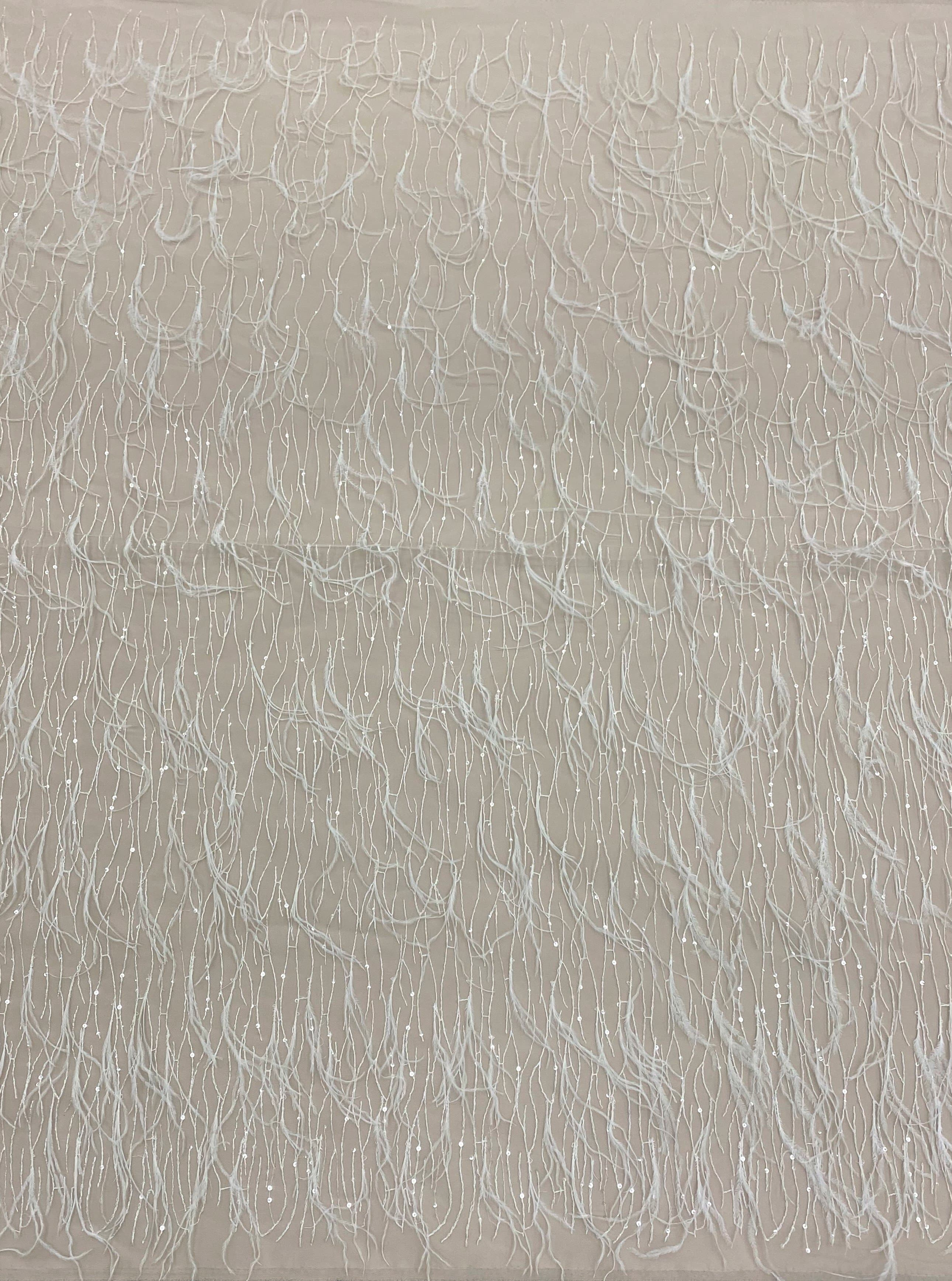 Ivory Feather Lace Zuly