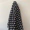 Printed Viscose Spot Black