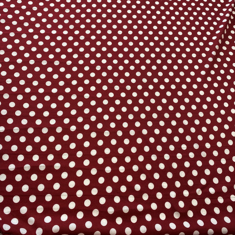 Printed Viscose Spot Rust