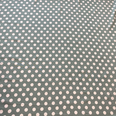 Printed Viscose Spot Sage