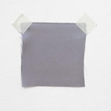 Gunmetal Sandwash Satin — lightweight and soft with a smooth luster satin finish, 100% mulberry silk, 140cm wide