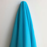 Aquamarine Habotai — soft with a light, airy drape and a smooth satin finish, 100% mulberry silk, 140cm wide