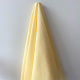 Butter Habotai — soft with a light, airy drape and a smooth satin finish, 100% mulberry silk, 140cm wide