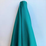 Emerald Habotai — soft with a light, airy drape and a smooth satin finish, 100% mulberry silk, 140cm wide