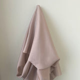 Tea Rose Habotai — soft with a light, airy drape and a smooth satin finish, 100% mulberry silk, 140cm wide