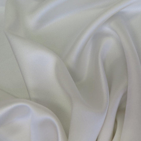 Crepe Satin Ivory