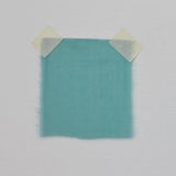 Jade Silk Organza — lightweight, sheer and smooth with a low-sheen finish, 100% silk, 137cm wide