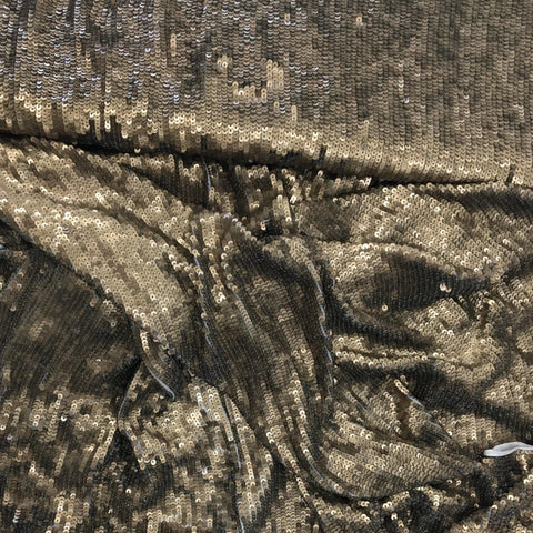 Sequined Georgette (K06181) Gold