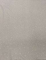 Ivory Sequin Star Tulle — featuring sequins, 100% polyamide, 130cm wide