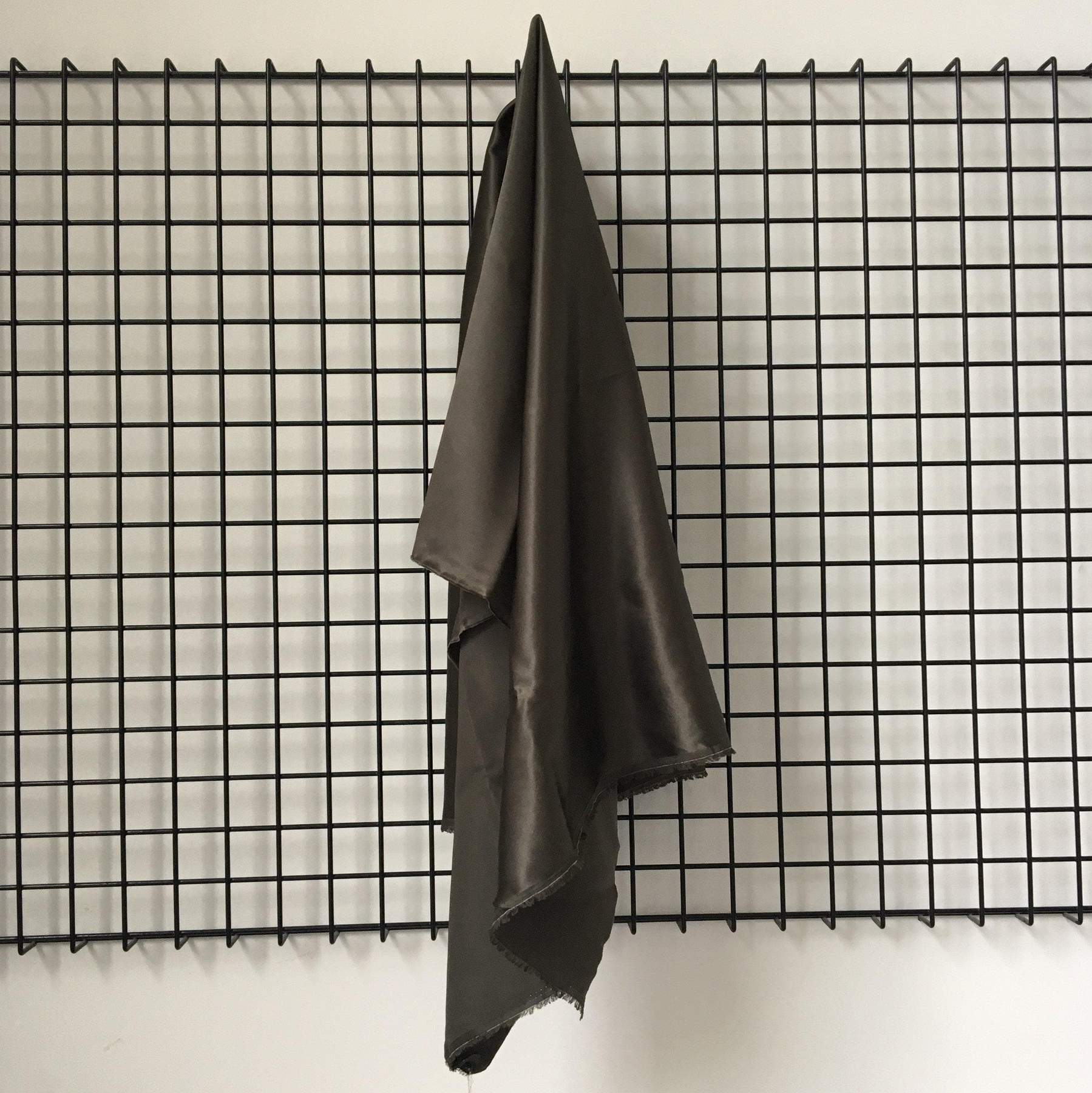 Stretch Silk Satin - Khaki