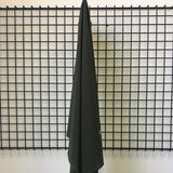 Khaki Crepe De Chine — lightweight with a low-sheen matte finish and a soft, fluid drape, 100% mulberry silk, 137cm wide