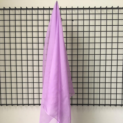Satin Chiffon Lavender
