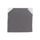 Licorice Crepe De Chine — lightweight with a low-sheen matte finish and a soft, fluid drape, 100% mulberry silk, 137cm wide