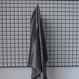 Licorice Sandwash Satin — lightweight and soft with a smooth luster satin finish, 100% mulberry silk, 140cm wide