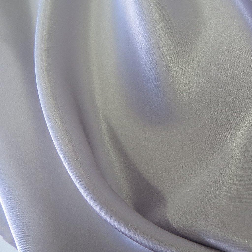 Lilac Sandwash Satin — lightweight and soft with a smooth luster satin finish, 100% mulberry silk, 140cm wide