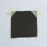 Olive Linen — mid-weight plain-weave linen with a slightly crisp handle that softens with wear, 100% linen, 135cm wide