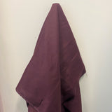 Port Linen — mid-weight plain-weave linen with a slightly crisp handle that softens with wear, 100% linen, 135cm wide