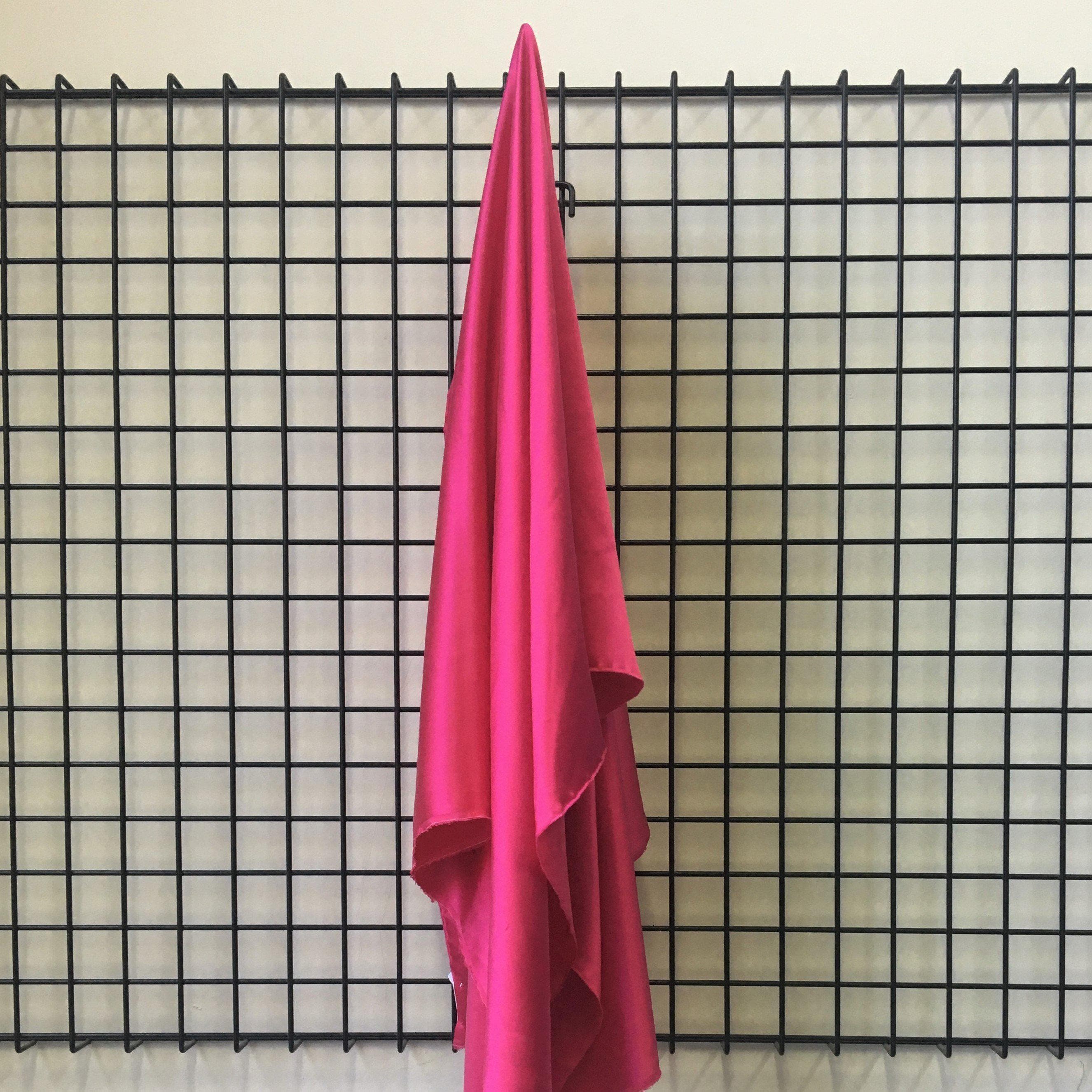 Lipstick Sandwash Satin — lightweight and soft with a smooth luster satin finish, 100% mulberry silk, 140cm wide