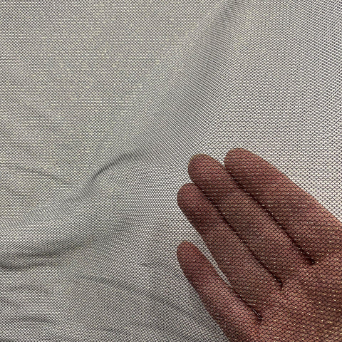 Lurex tulle Black Gold