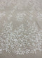 Embroidered Floral Tulle (LV11013) Ivory