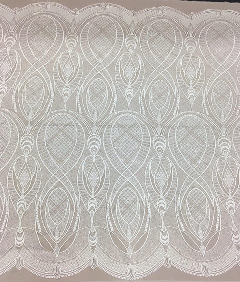 Embellished Tulle Lv11214 Ivory