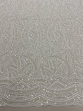 Embellished Tulle (Lv11952) Ivory