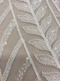 Embroidered Tulle (LV12407) Ivory