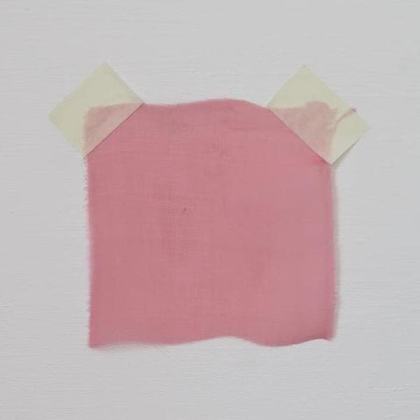 Melon Satin Chiffon — lightweight and sheer with a fluid, airy drape and a smooth satin luster finish, 100% mulberry silk, 140cm wide
