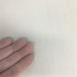 Bridal Net Silk White