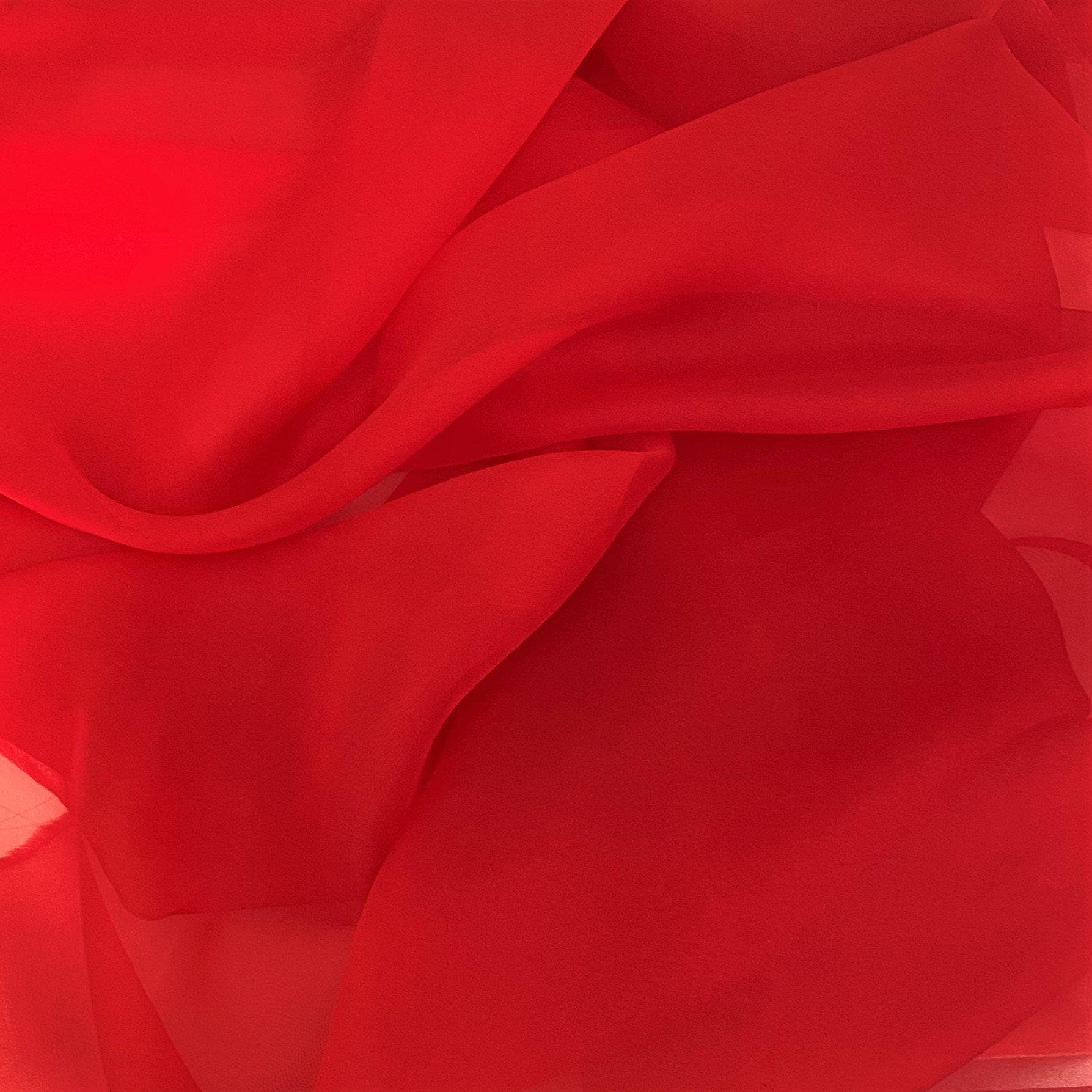 Organza - Deep Red