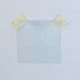 Pale Blue Silk Organza — lightweight, sheer and smooth with a low-sheen finish, 100% silk, 137cm wide