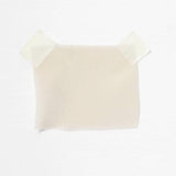 Oyster Crepe De Chine — lightweight with a low-sheen matte finish and a soft, fluid drape, 100% mulberry silk, 137cm wide