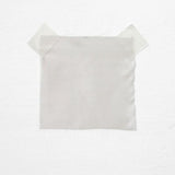 Oyster Habotai — soft with a light, airy drape and a smooth satin finish, 100% mulberry silk, 140cm wide