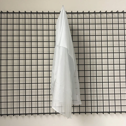 Satin Chiffon Pale Blue