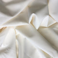 Stretch Polyester Crepe Ivory