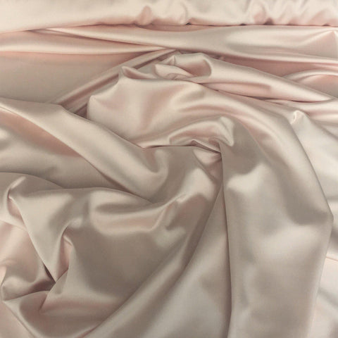 Stretch Polyester Satin Antique pink