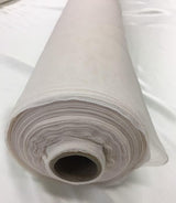 Bone Polyester Tulle — lightweight and soft, 100% polyester, 150cm wide