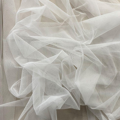 Polyester Tulle White